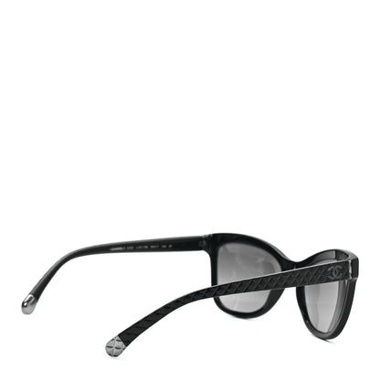 Chanel Polarized CC Cat Eye Sunglasses 5330 Black 4 of 7