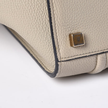 Celine Baby Grained Calfskin Medium Phantom Luggage Quartz 18 of 25