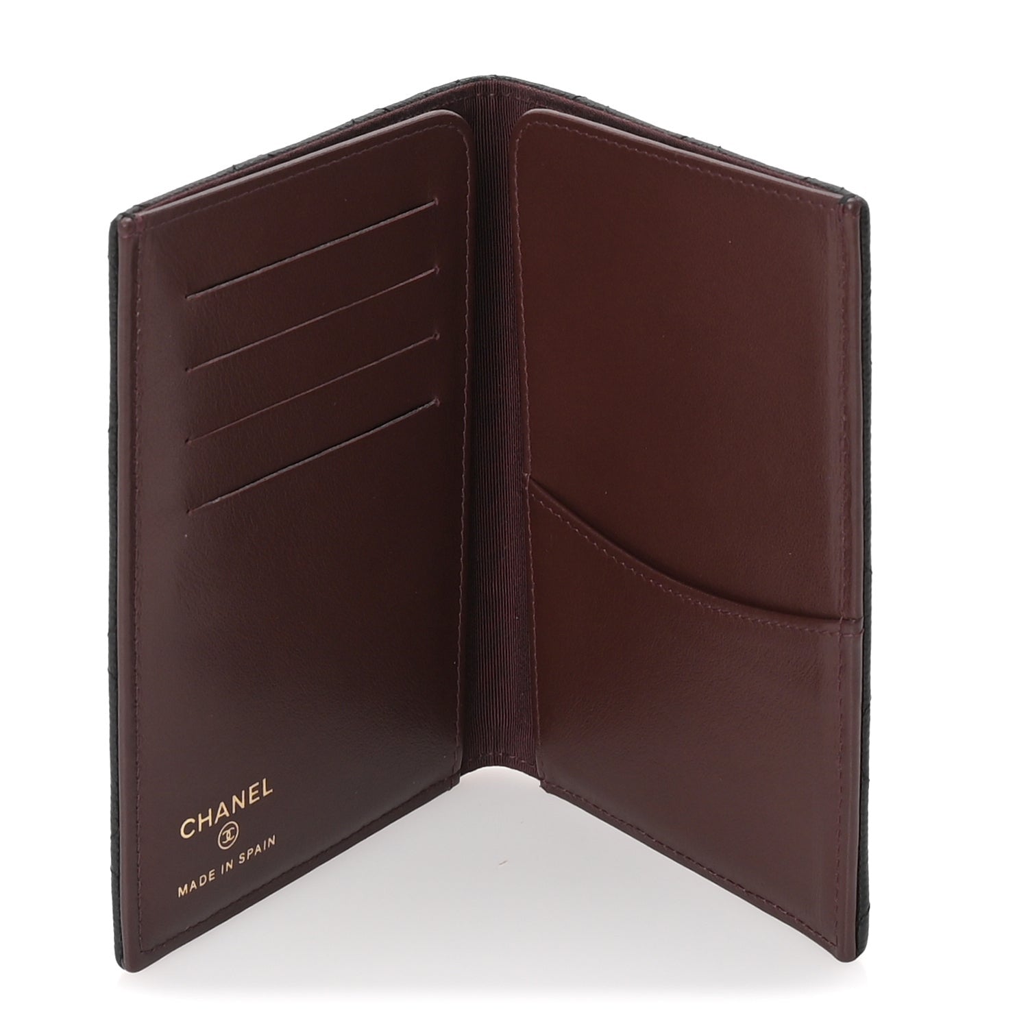 Chanel Caviar Quilted Passport Holder  Black 6 of 8