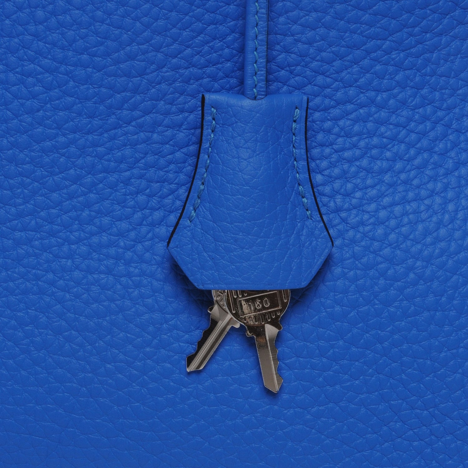 Hermes Taurillon Clemence Bolide 35 Bleu Hydra 8 of 8