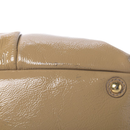 Saint Laurent Patent Small Easy Sac Camel 20 of 22