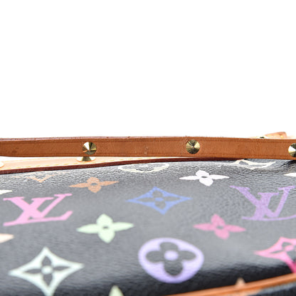 Louis Vuitton Monogram Multicolor Pochette Accessories Black 14 of 15