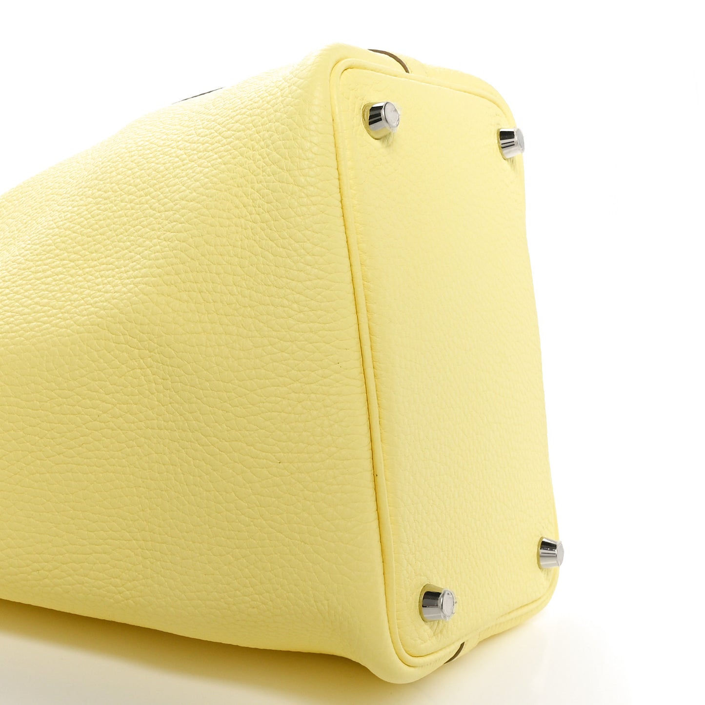 Taurillon Clemence Picotin Lock 18 PM Limoncello