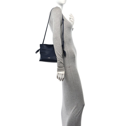 Loewe Calfskin Mini Flamenco Knot Clutch Abyss Blue 2 of 10