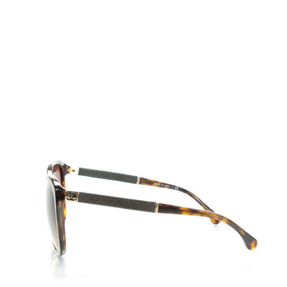 Chanel Quilted CC Sunglasses 5225Q Tortoise 2 of 7