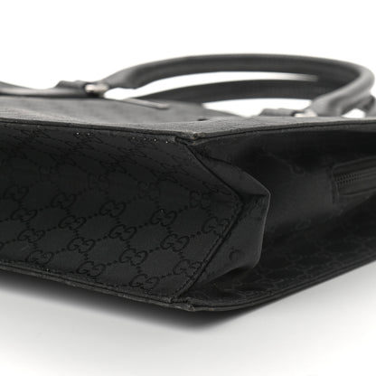Gucci Nylon Monogram Executive Bag Black 10 of 11