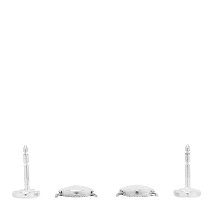 Hermes Sterling Silver TPM Farandole Earrings 3 of 5