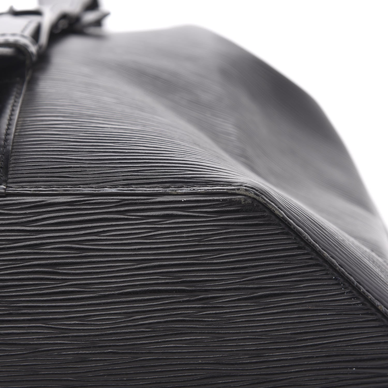 Louis Vuitton Epi Sac a Dos Drawstring Bag Black 8 of 10