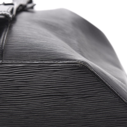 Louis Vuitton Epi Sac a Dos Drawstring Bag Black 8 of 10