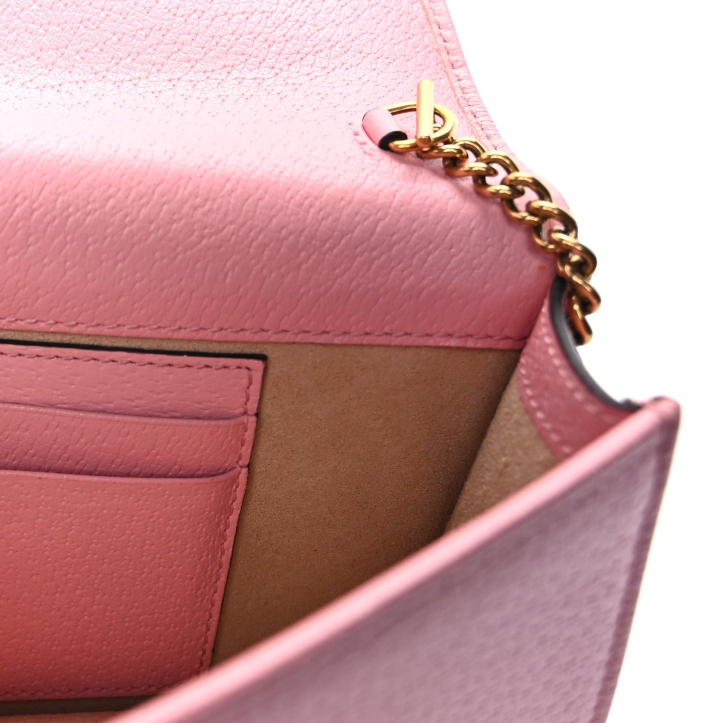 Textured Dollar Calfskin Mini Diana Chain Bag Wild Rose