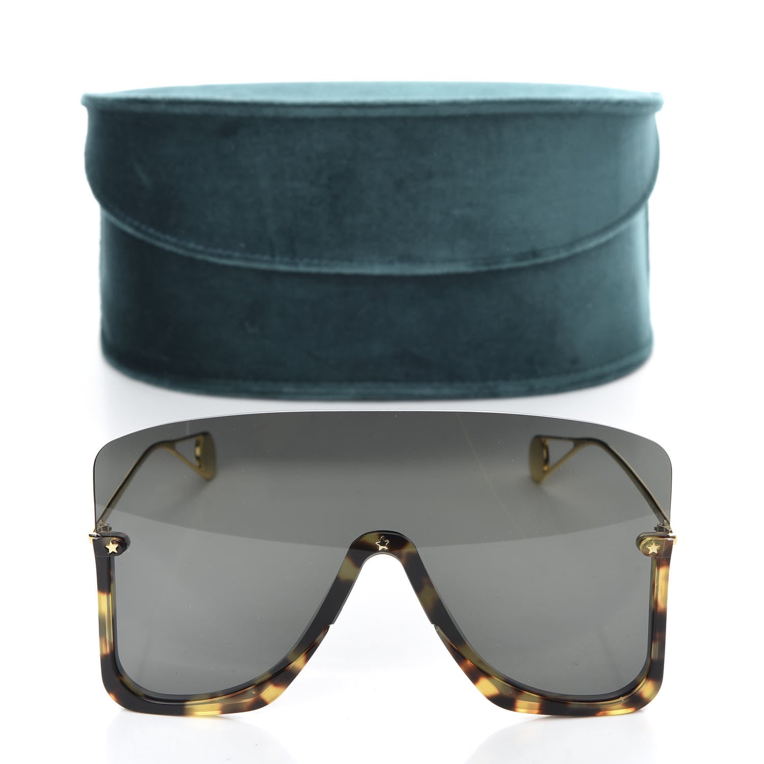 Gucci Acetate Oversized Aviator Sunglasses GG0540S Tortoise 7 of 7