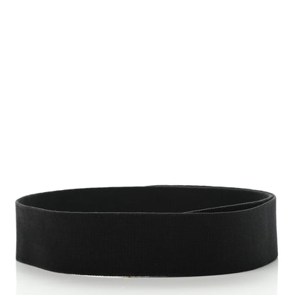 Hermes Toile Taurillon Clemence Shoulder Strap Black 2 of 5