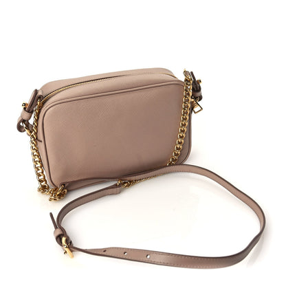 Prada Saffiano Mini Camera Crossbody Bag Cipria 2 of 8