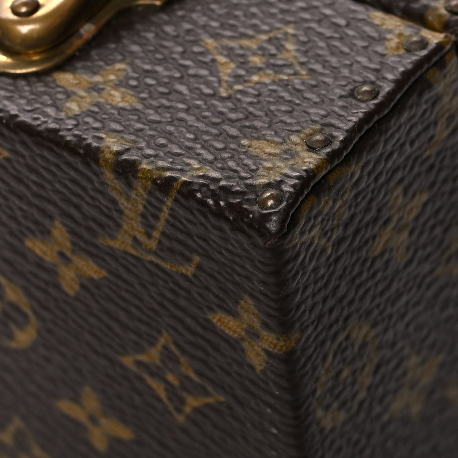 Louis Vuitton Monogram Ring Box Mini Trunk Case 9 of 13