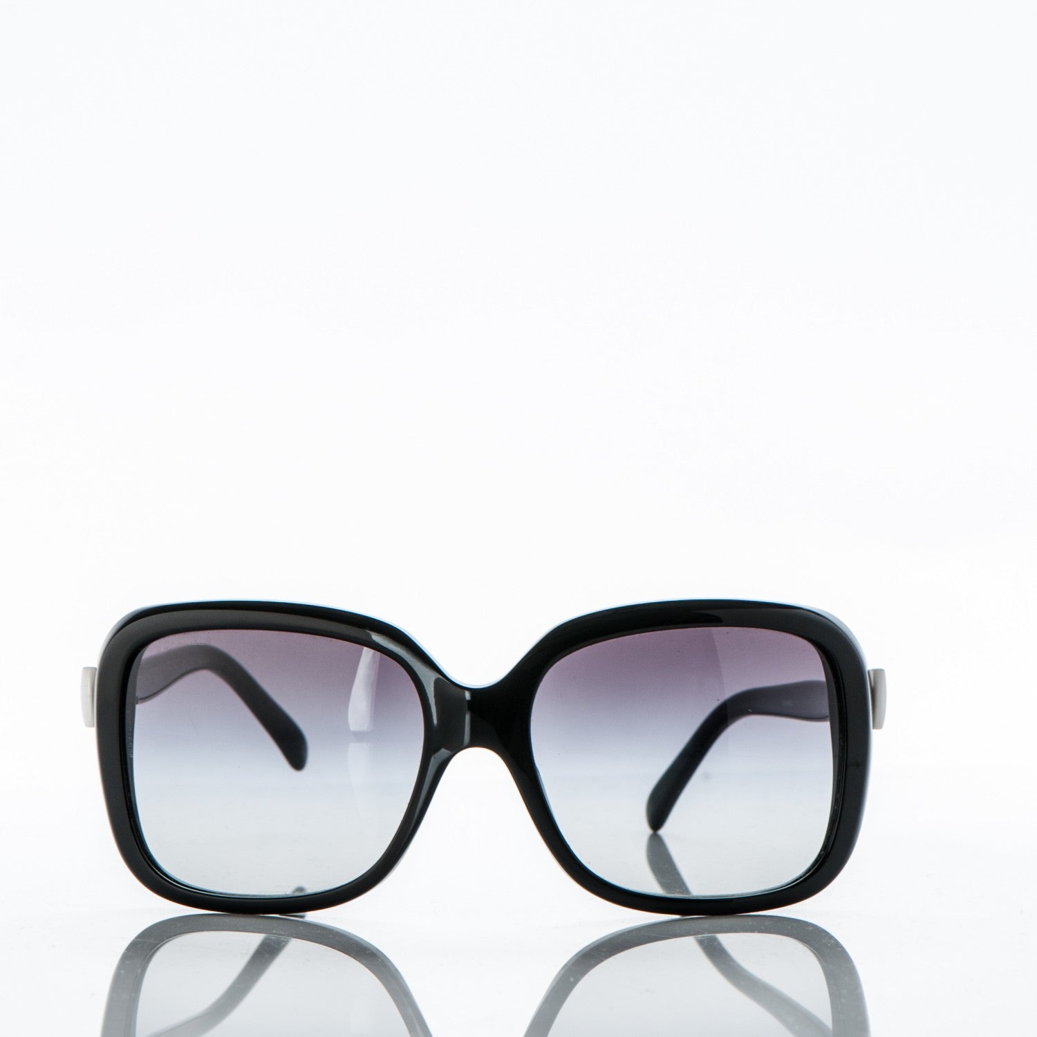 Chanel CC Bow Sunglasses 5171 Black White 2 of 6