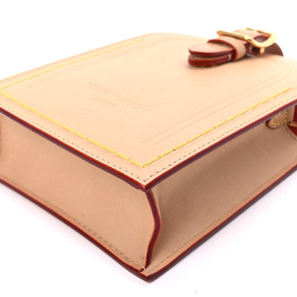 Louis Vuitton Vachetta Name Tag XL Clutch  Beige 7 of 8
