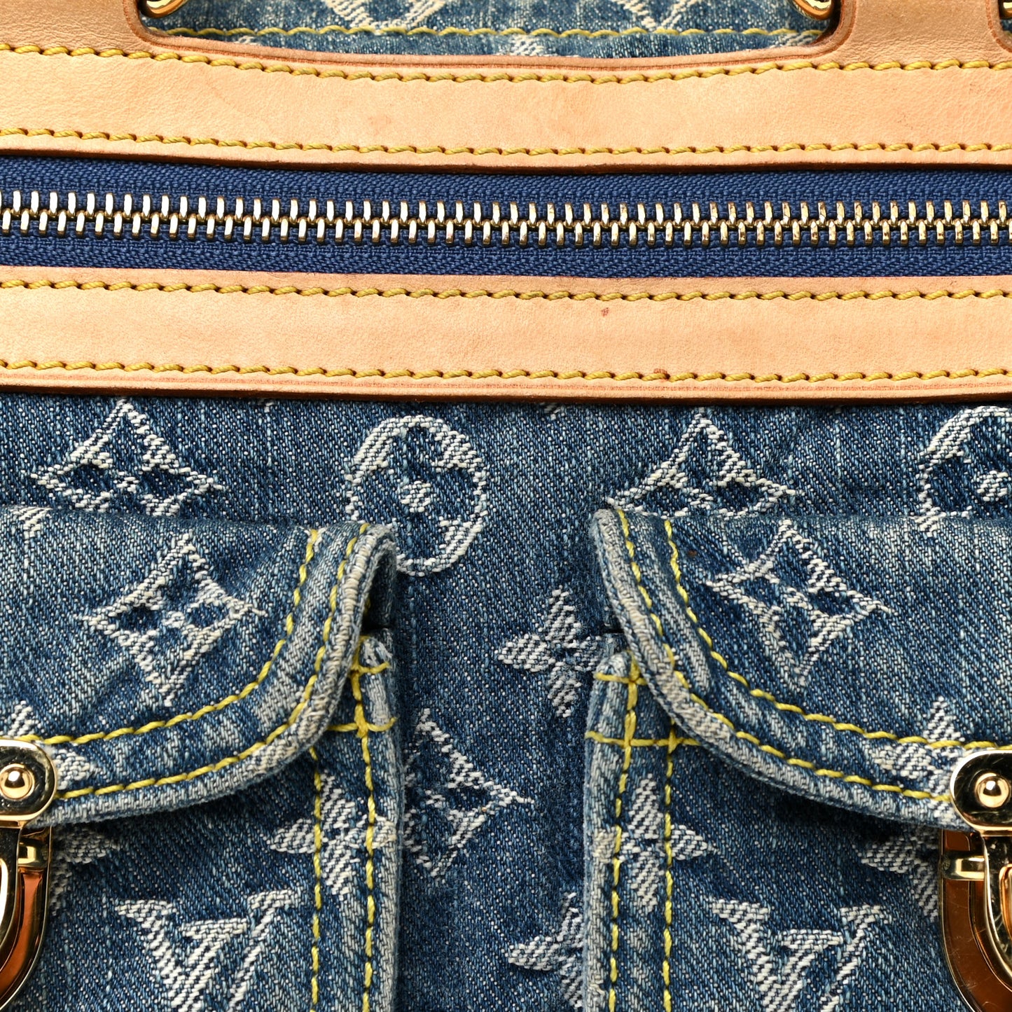 Monogram Denim Neo Speedy Blue