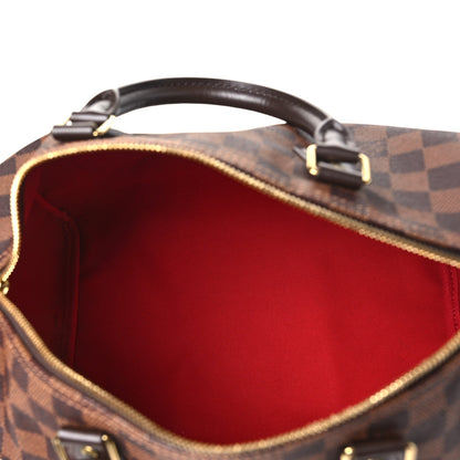 Louis Vuitton Damier Ebene Speedy Bandouliere 30 5 of 9