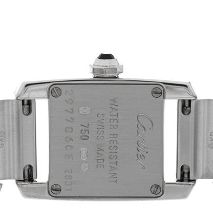 Cartier 18K White Gold 20mm Tankissime Quartz Watch 4 of 4