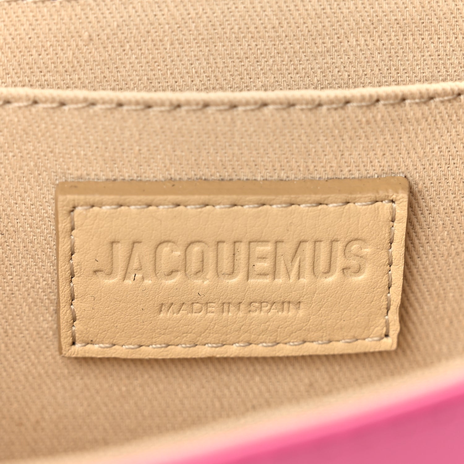 Jacquemus Smooth Calfskin Le Carinu Pink 5 of 8