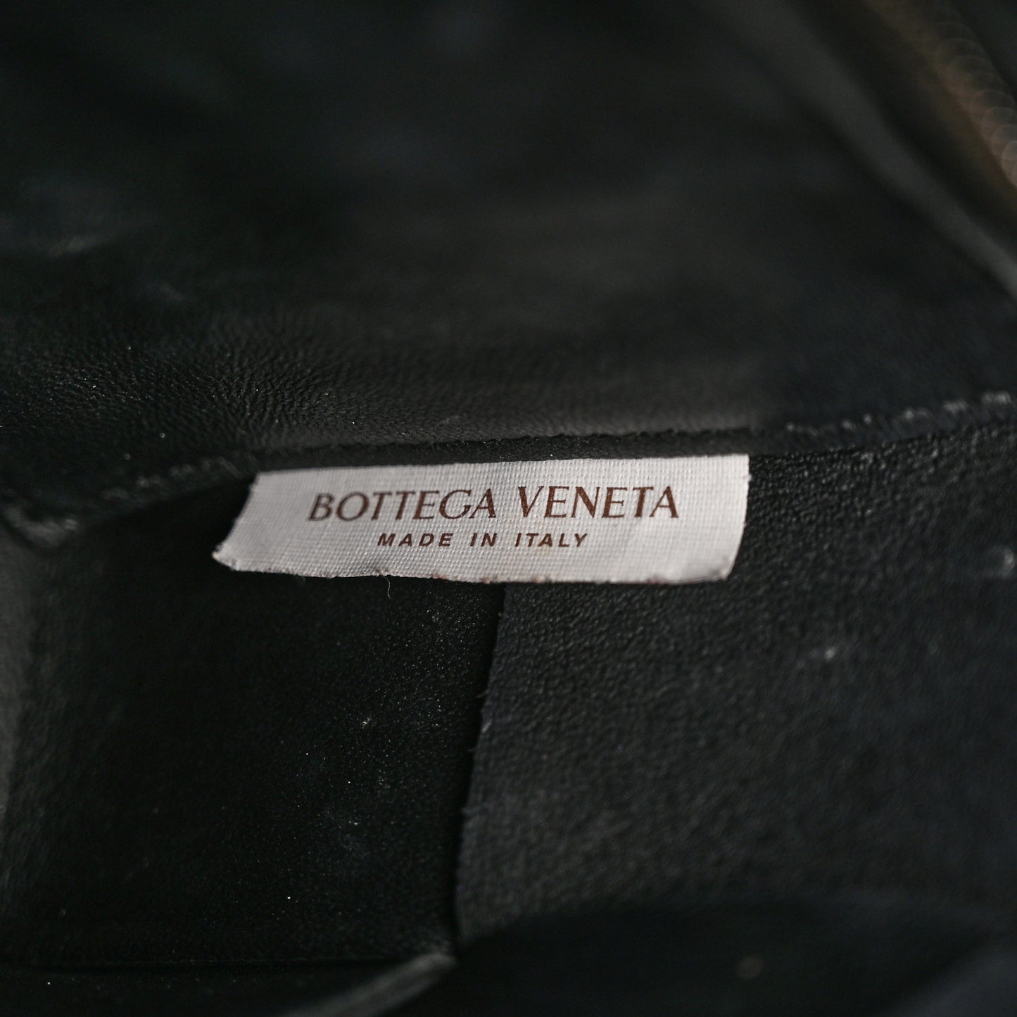 Lambskin Maxi Intrecciato Cassette Crossbody Bag Black