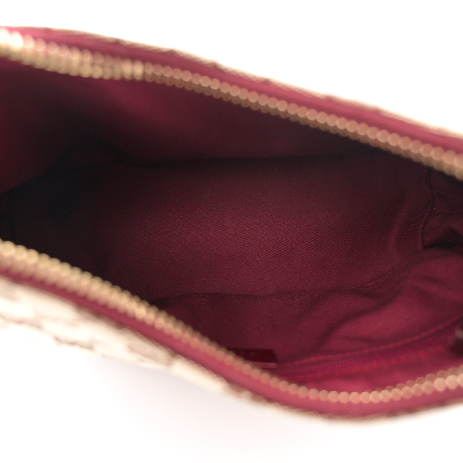 Gucci Monogram Classic Ring Hobo Burgundy 5 of 11