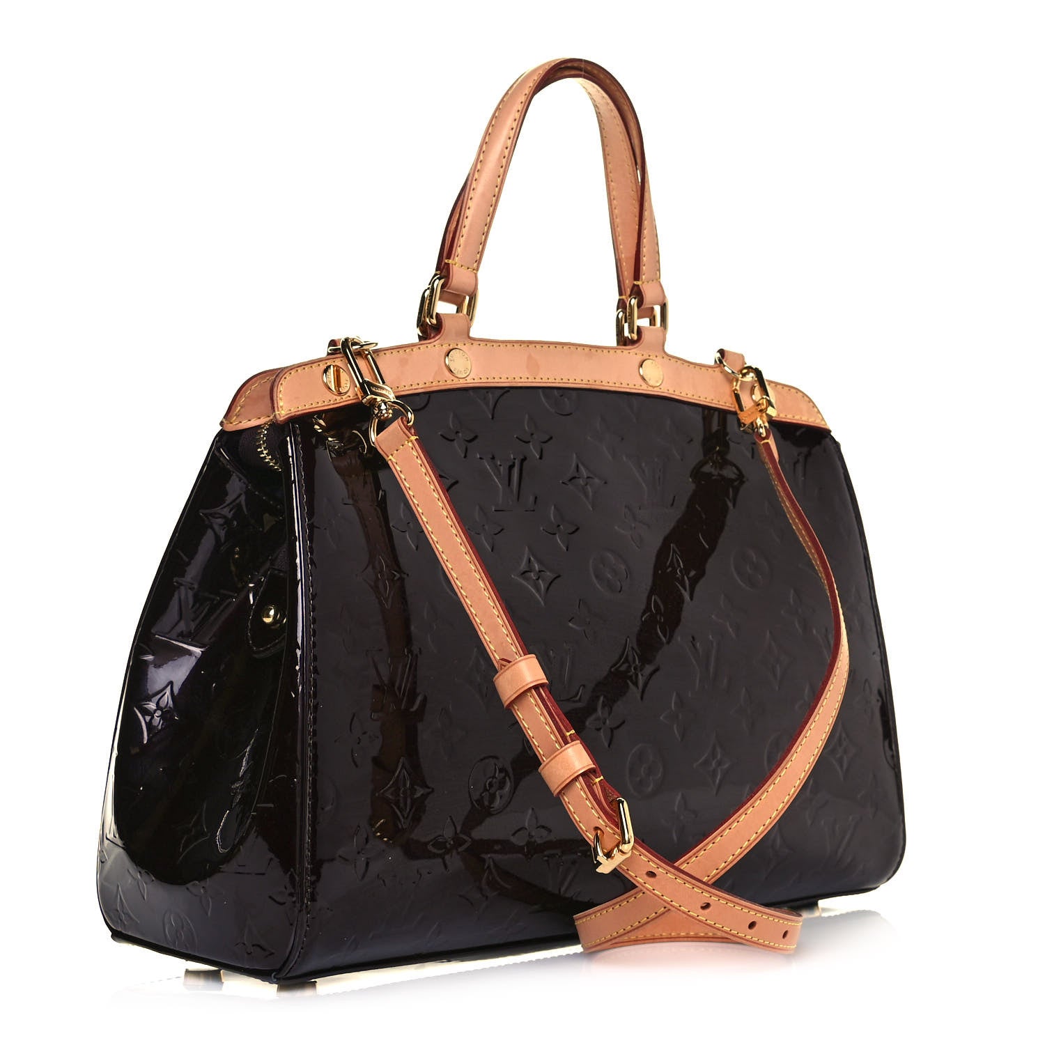 Louis Vuitton Vernis Brea MM Amarante 4 of 21