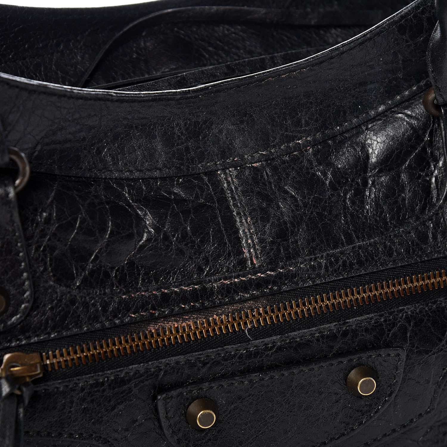 Balenciaga Agneau Classic Hardware Part Time Black 8 of 10