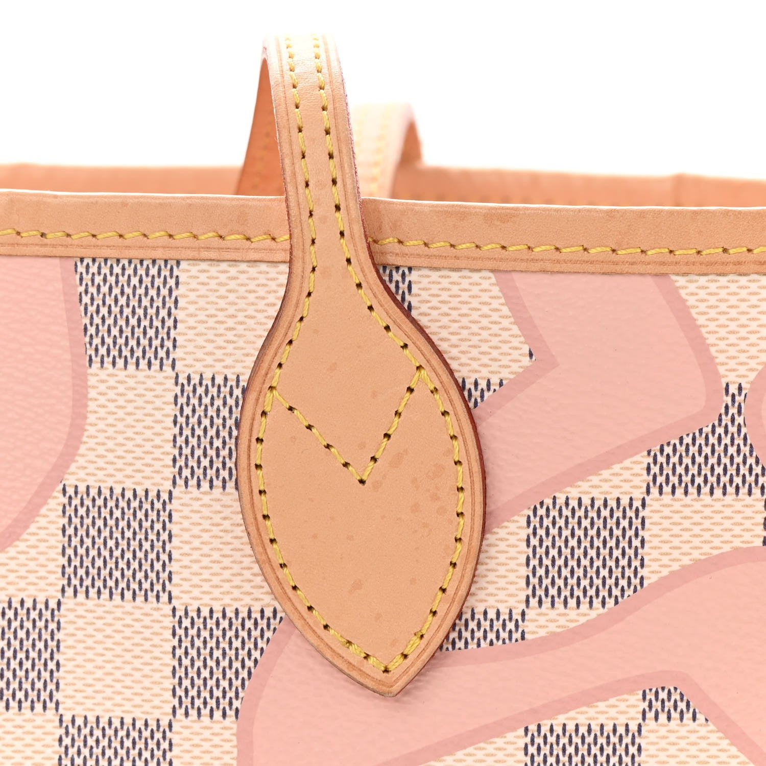 Louis Vuitton Damier Azur Tahitienne Neverfull MM 17 of 23