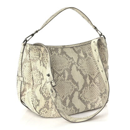 Christian Dior CHRISTIAN DIOR Snakeskin Saddle Soft Bag 2 of 8