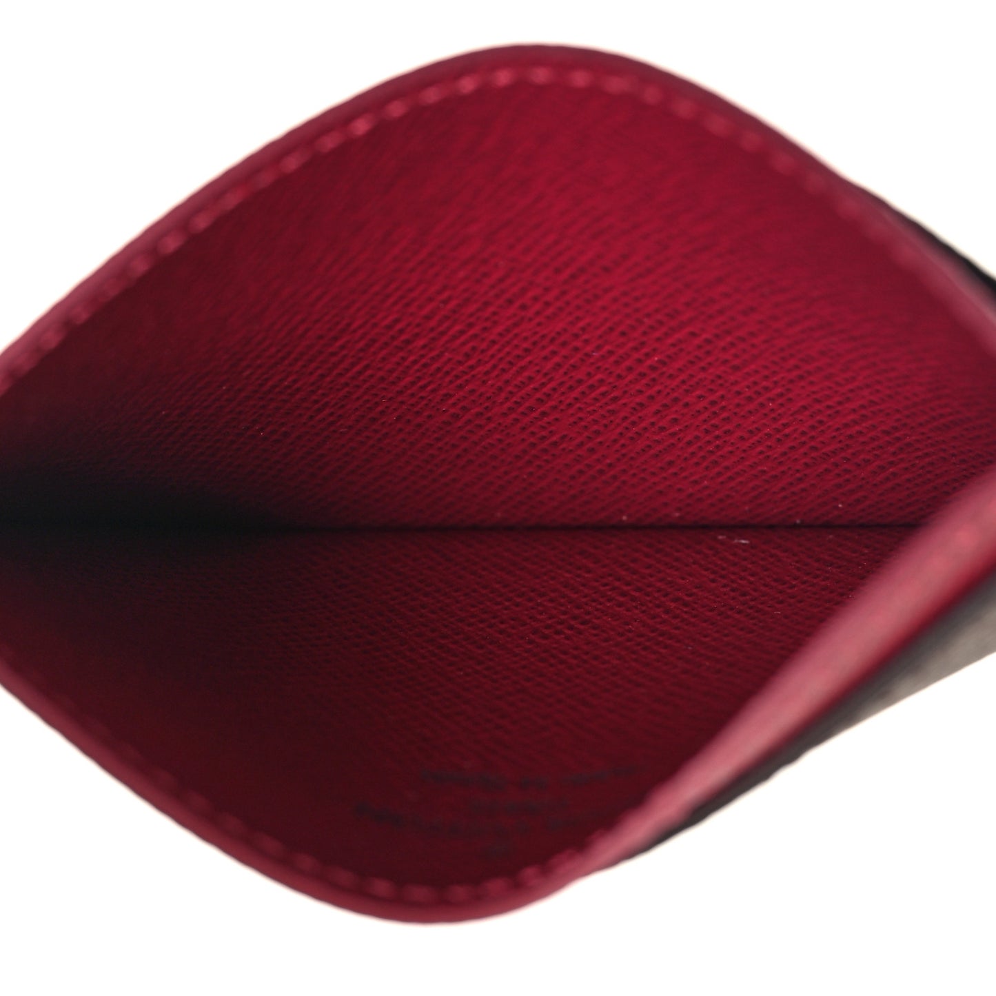 Monogram Card Holder Fuchsia