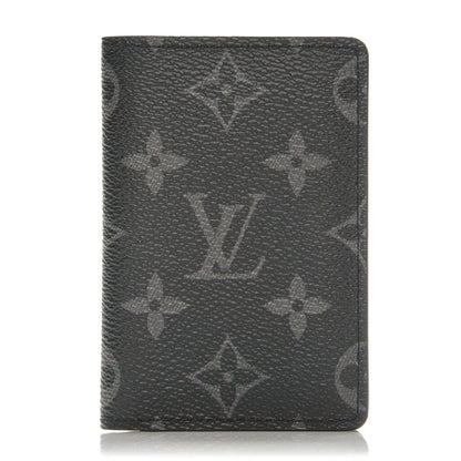 Louis Vuitton Monogram Eclipse Pocket Organizer Card Holder 1 of 7