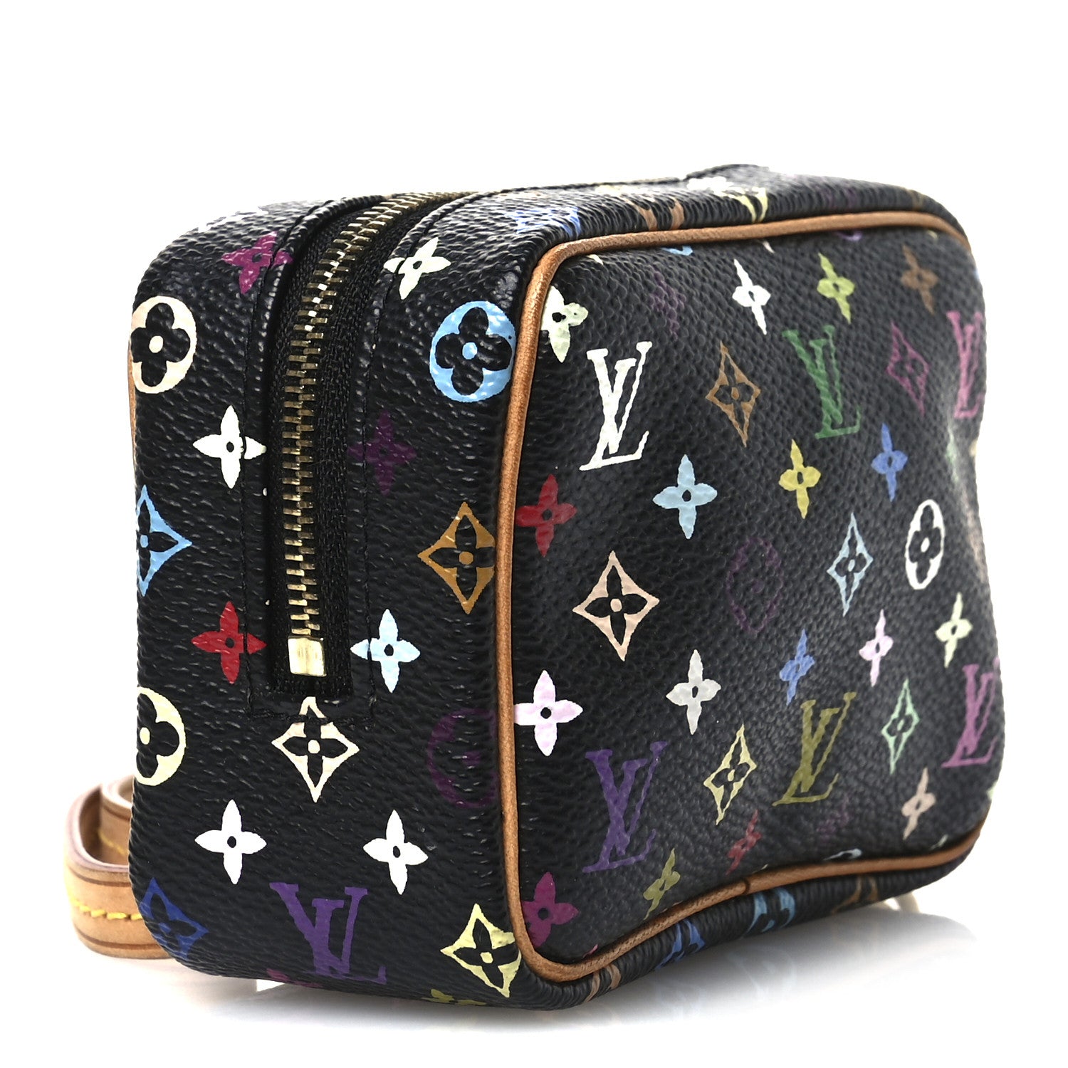 Louis Vuitton Monogram Multicolor Trousse Wapity Black 3 of 7