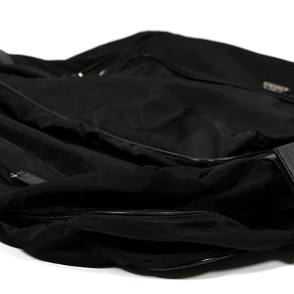 Prada Tessuto Nylon Garment Bag Black 8 of 13