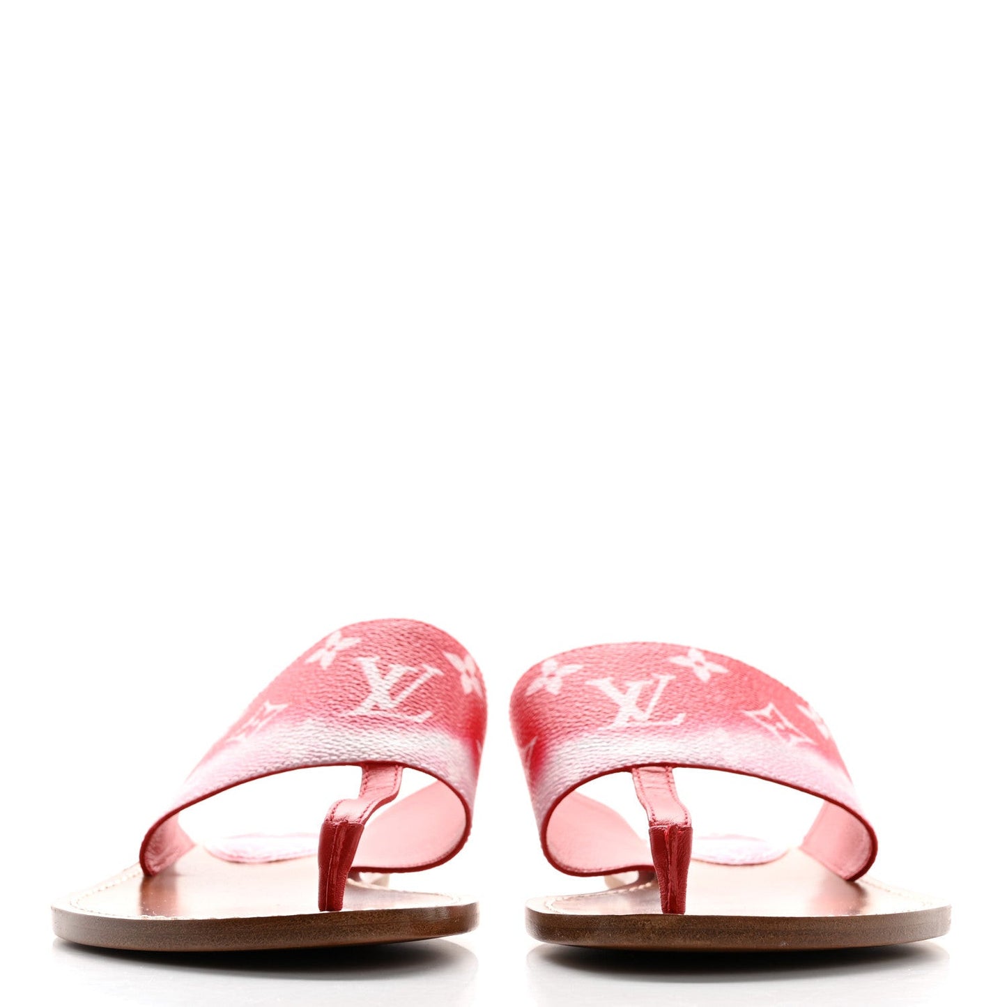 Monogram Escale Palma Sandals Rouge