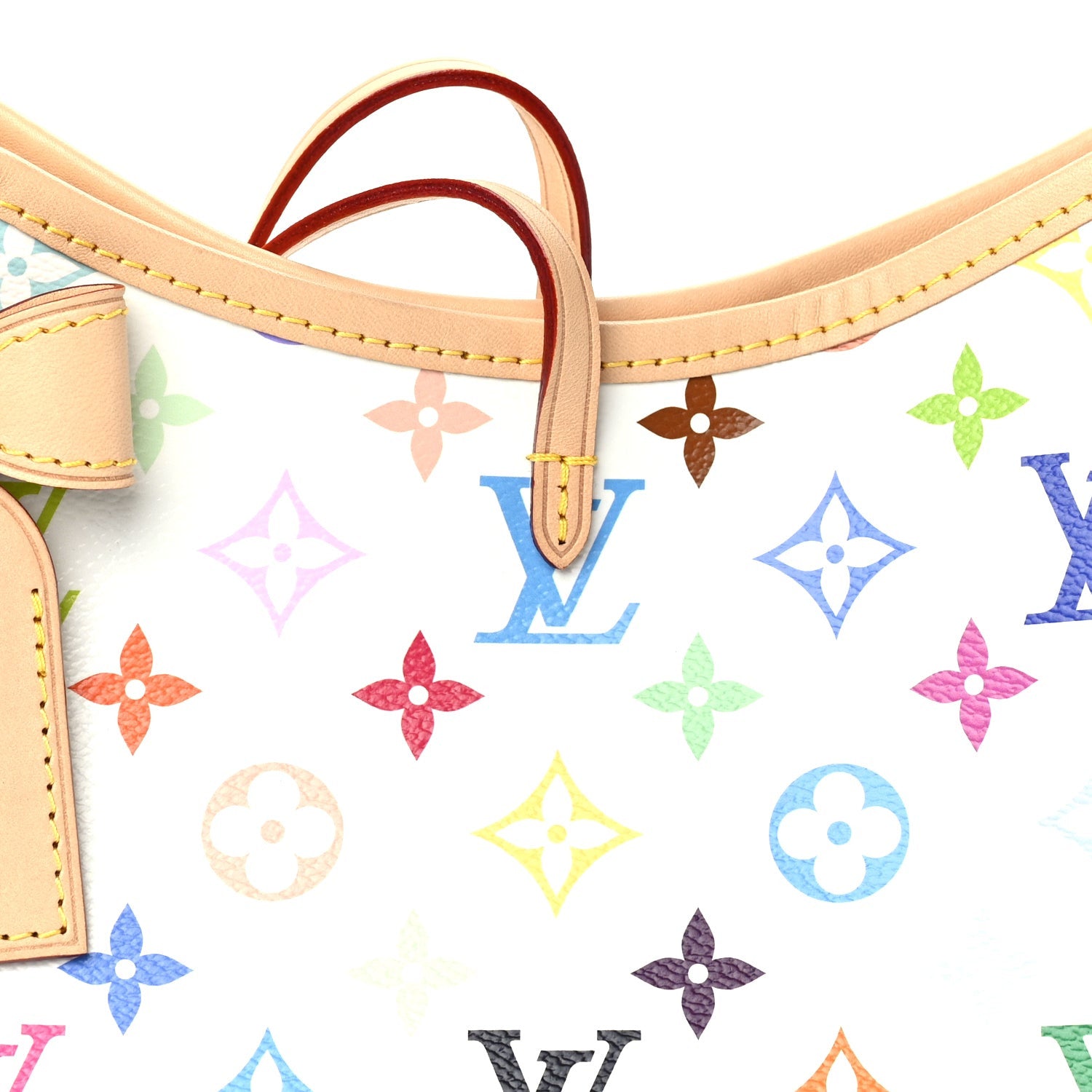 Louis Vuitton LV X TM Monogram Multicolor CarryAll PM  White 6 of 8