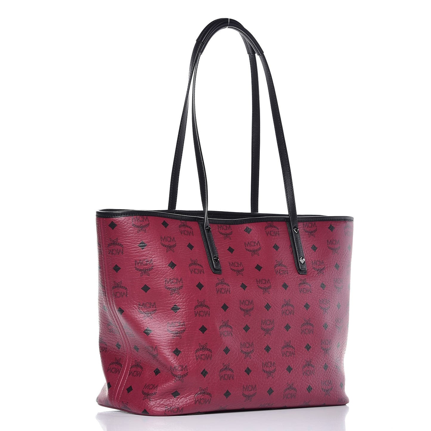 Visetos Medium Anya Shopping Tote Scooter Red