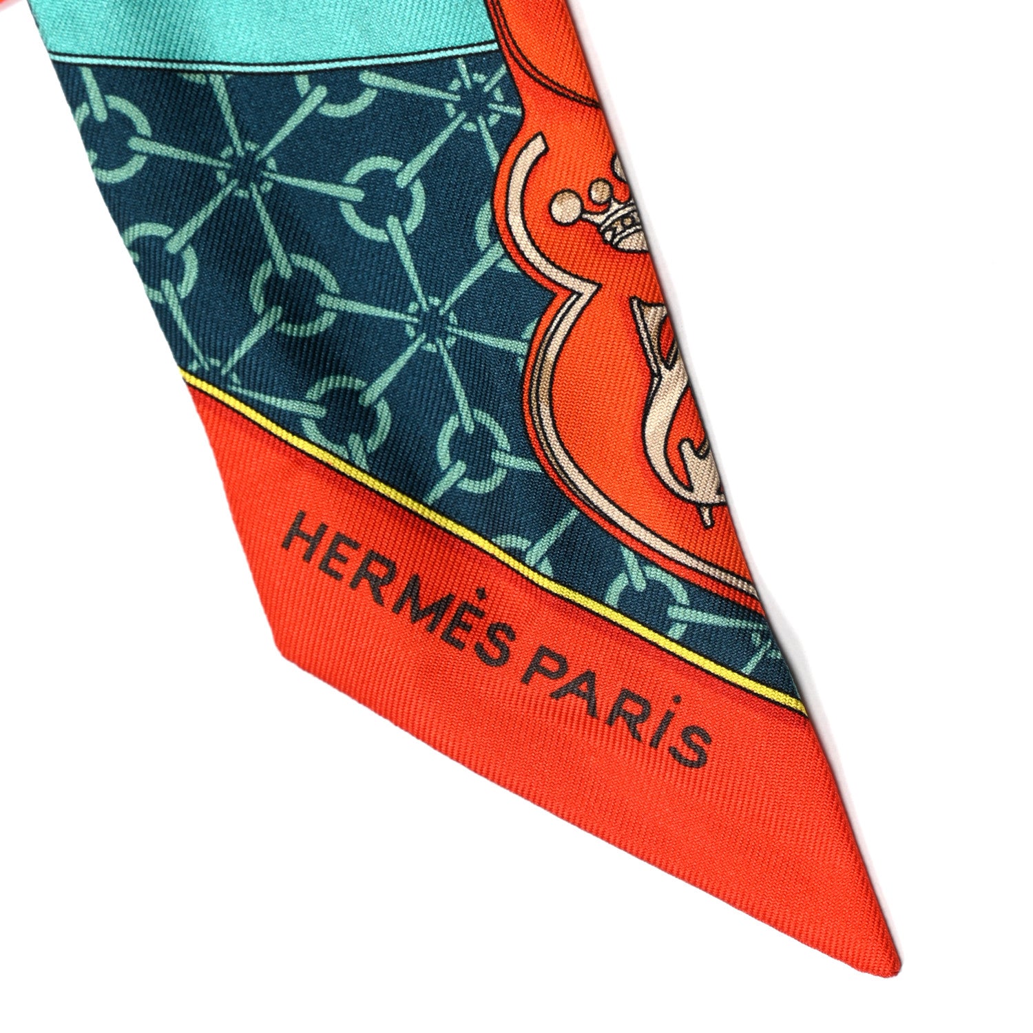 Hermes Silk La Promenade Du Matin Twilly 2 of 4