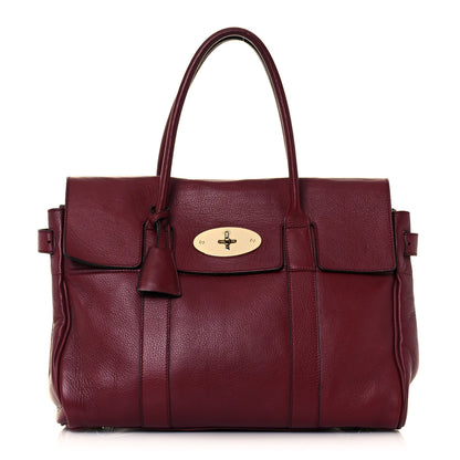 Mulberry Natural Leather Bayswater Poppy Red 1 of 21