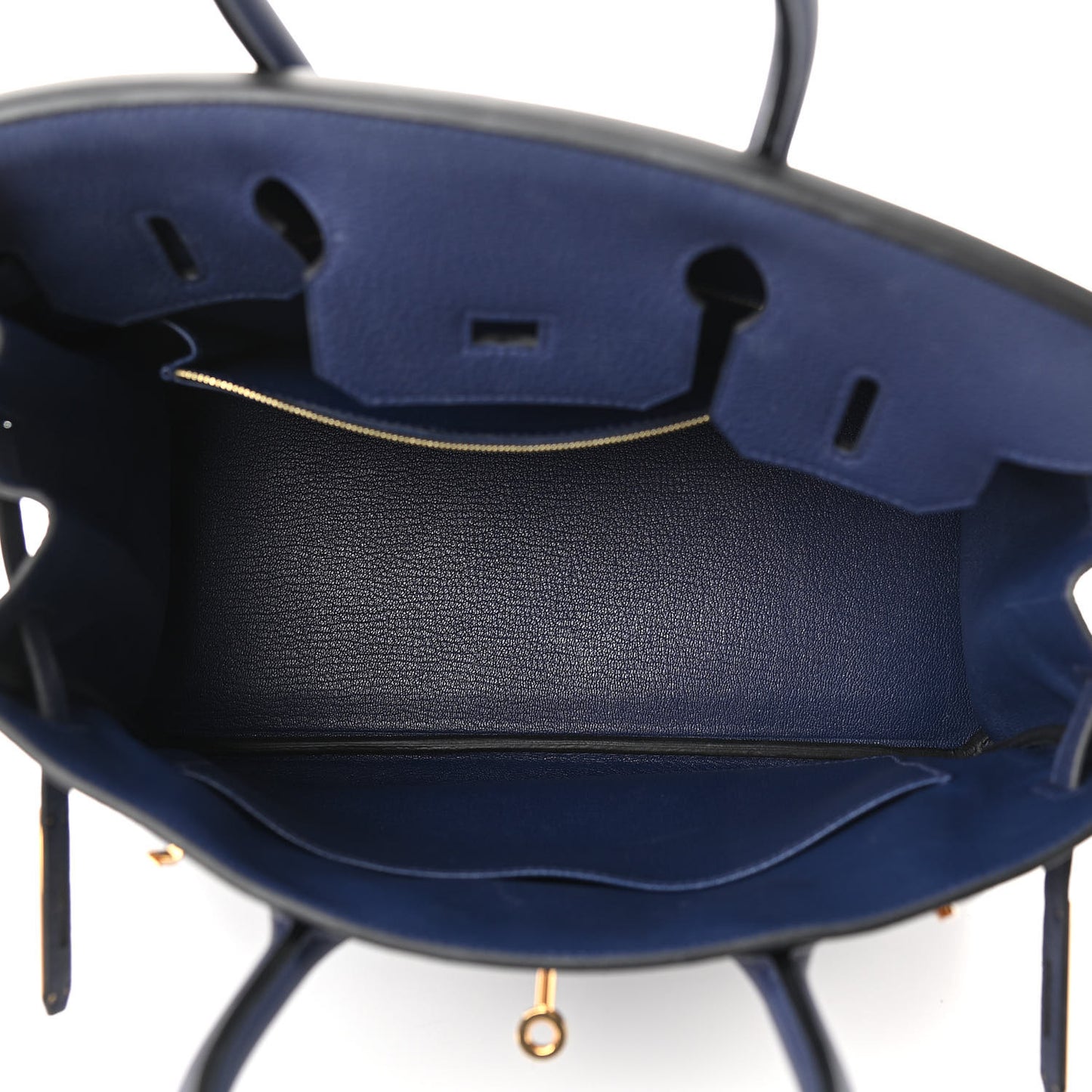 Togo Birkin 30 Bleu Saphir