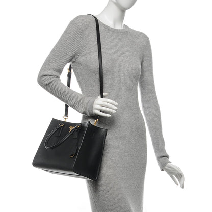 Prada Saffiano Tote Black 2 of 7