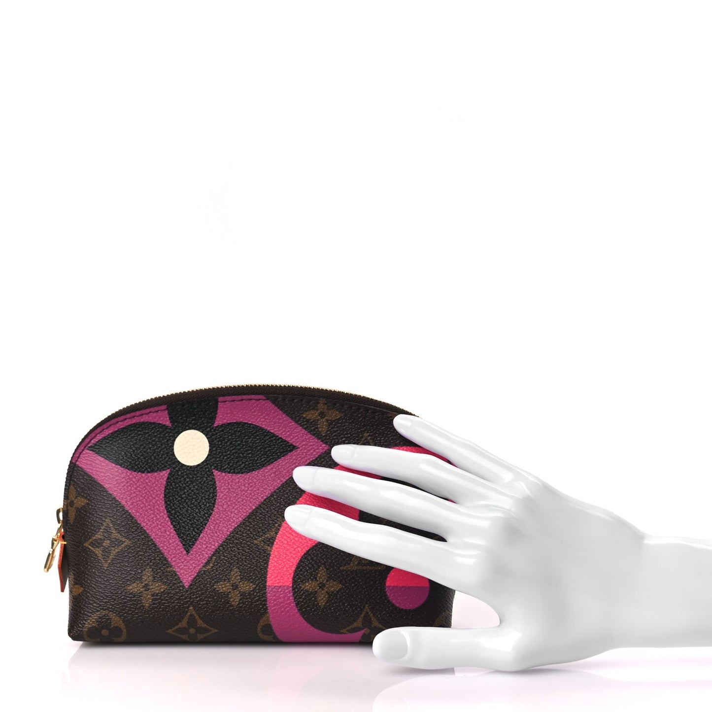 Monogram Game On Cosmetic Pouch