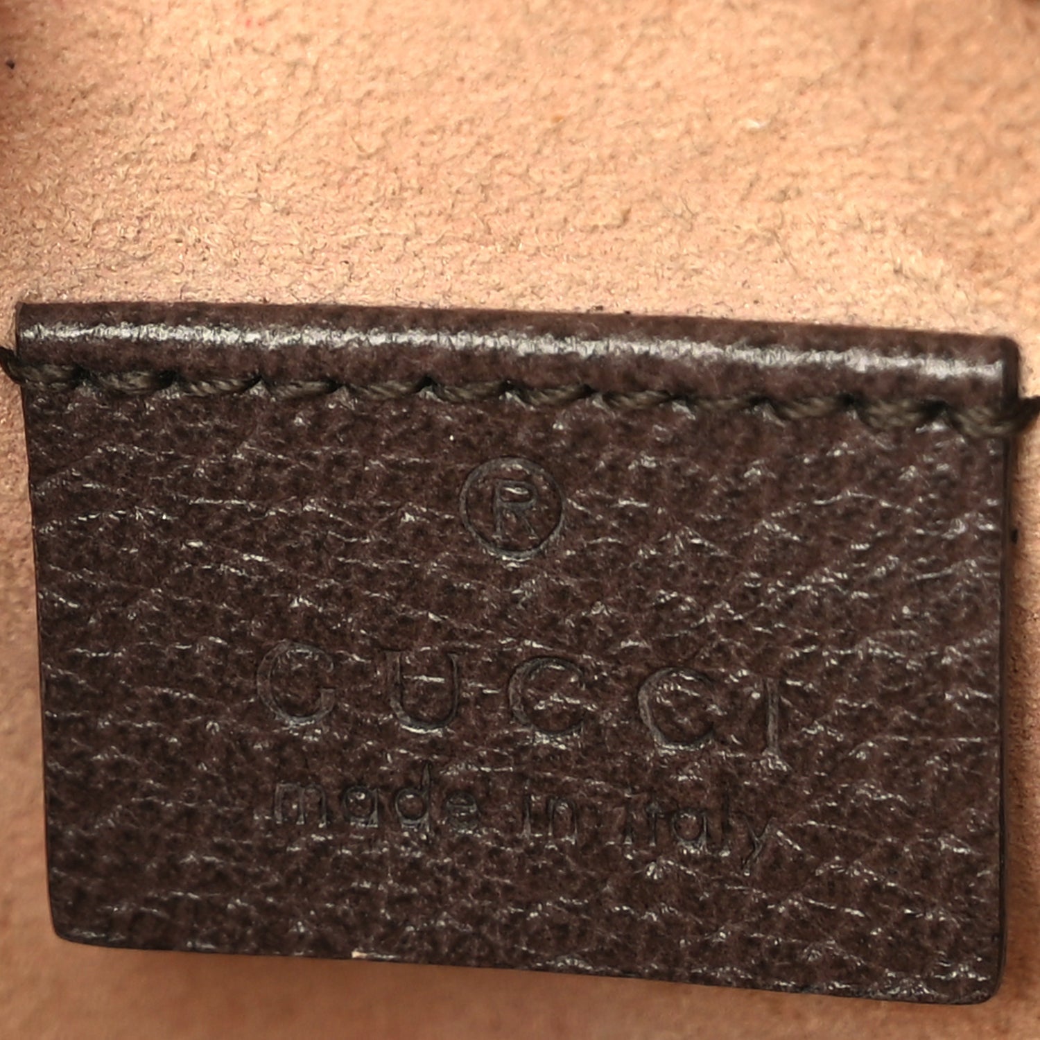 Gucci GG Supreme Monogram Web Mini Ophidia Round Shoulder Bag Brown 5 of 8