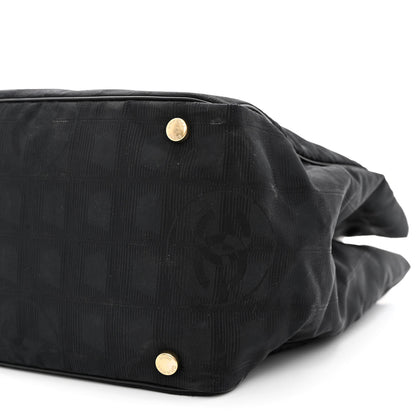 Chanel Nylon Medium Travel Tote Black 10 of 10