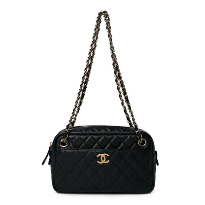 Chanel Caviar Quilted Camera Case Black 1 of 10