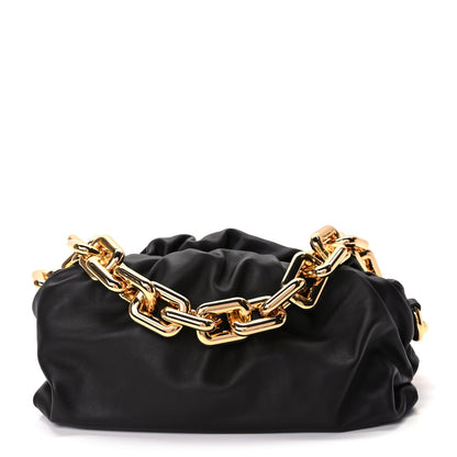 Bottega Veneta Calfskin The Pouch Chain Fondant 1 of 8