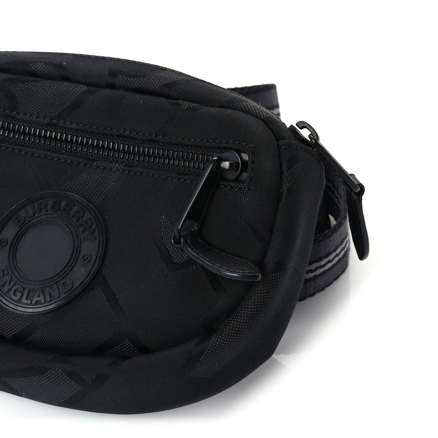 Econyl Small Bum Bag  Black