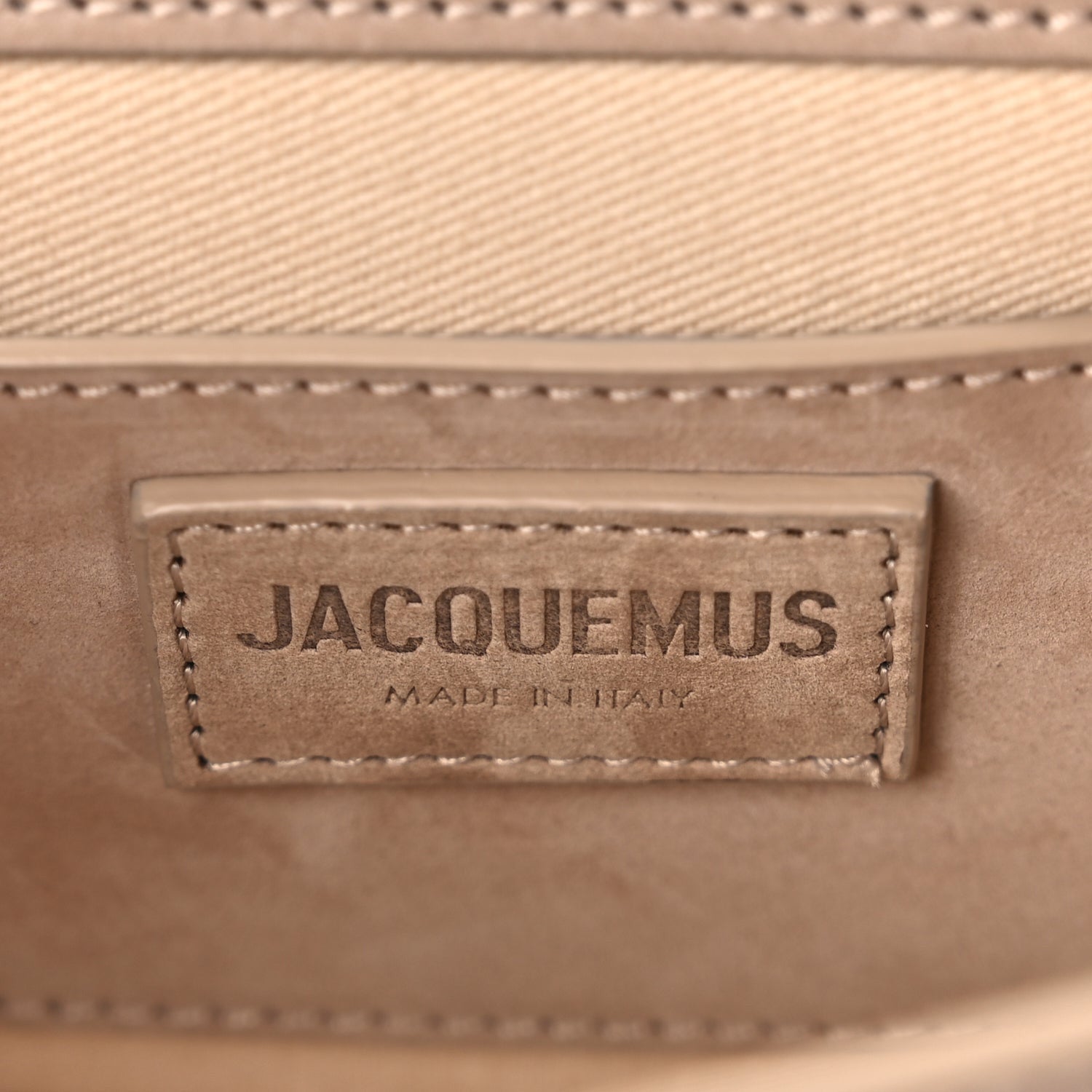 Jacquemus Suede Le Bambino Long Dark Beige 5 of 8