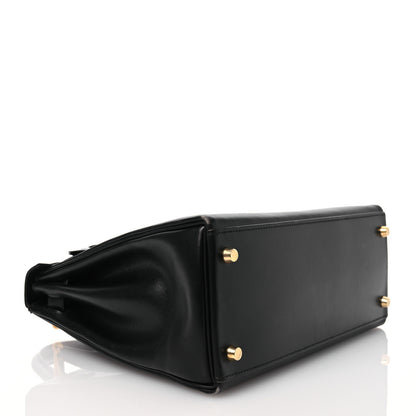 Hermes Box Kelly Retourne 28 Black 4 of 18