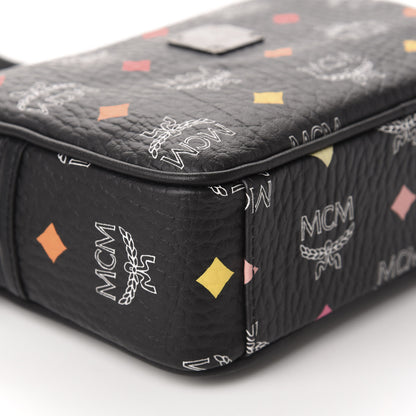 MCM Skyoptic Visetos Spectrum Diamond Camera Bag Black 6 of 9